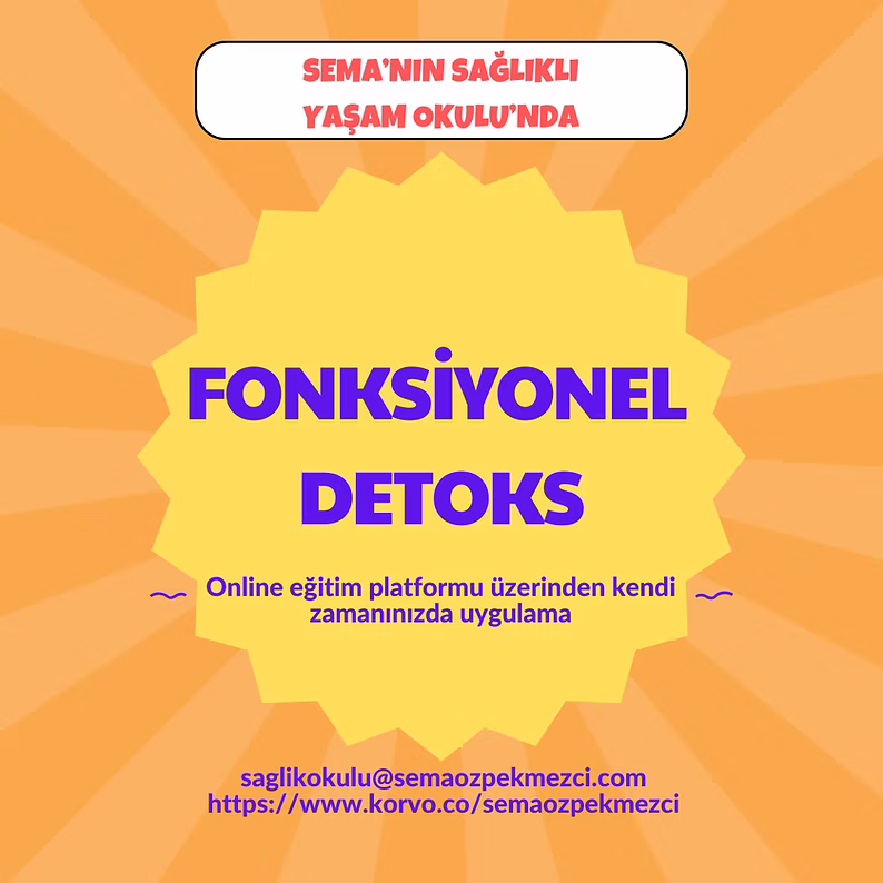 Fonksiyonel Detoks Afiş