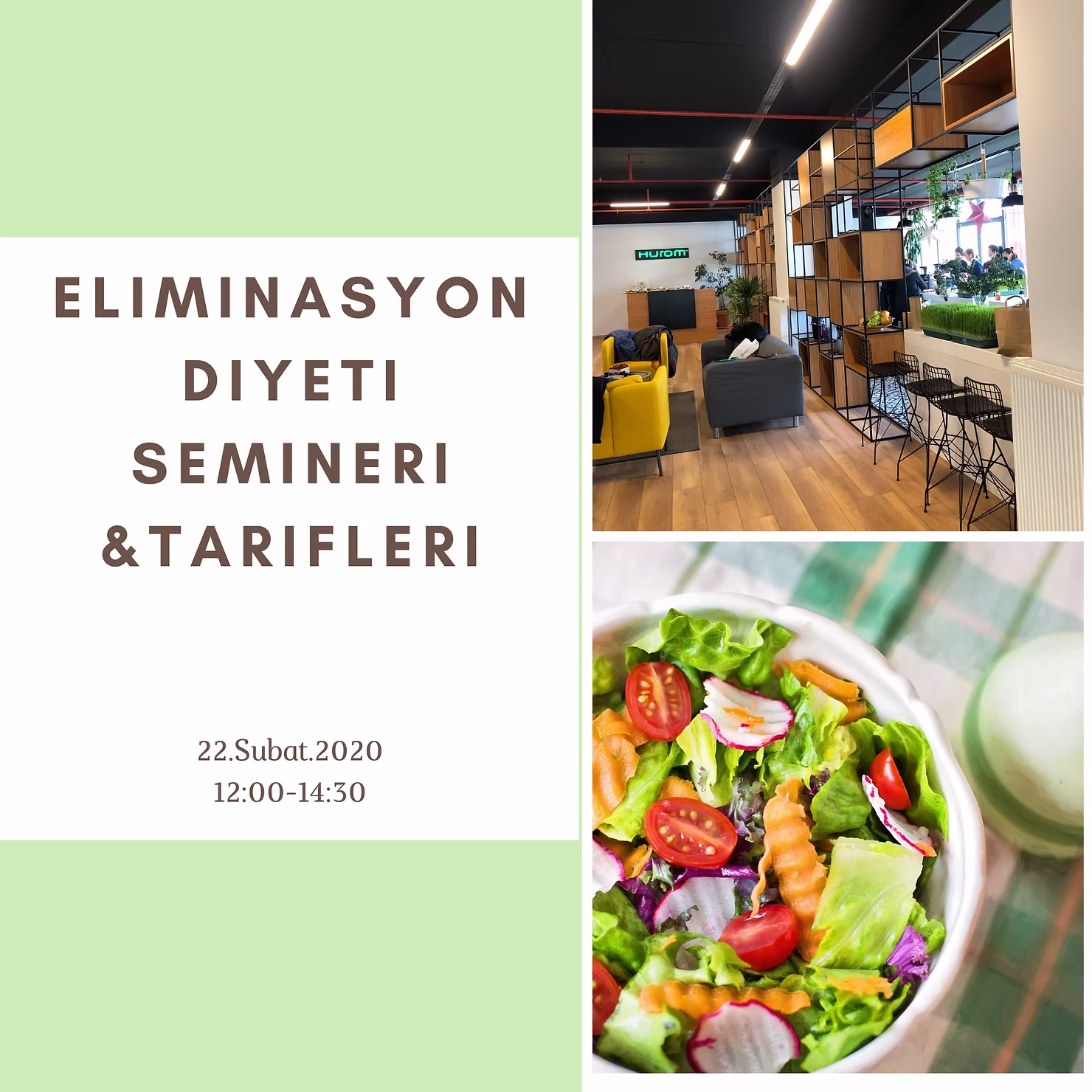 Eliminasyon Diyeti ve Tarifleri Uygulaması Semineri