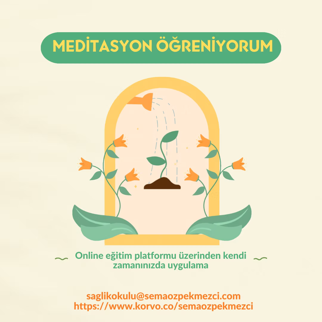 Meditasyon Öğreniyorum