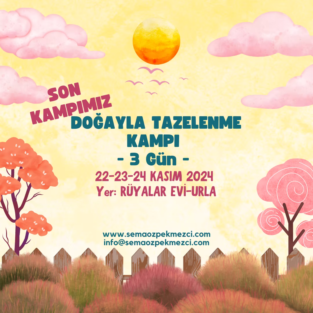 Urla'da Doğayla Tazelenme Kampı - 3 gün
