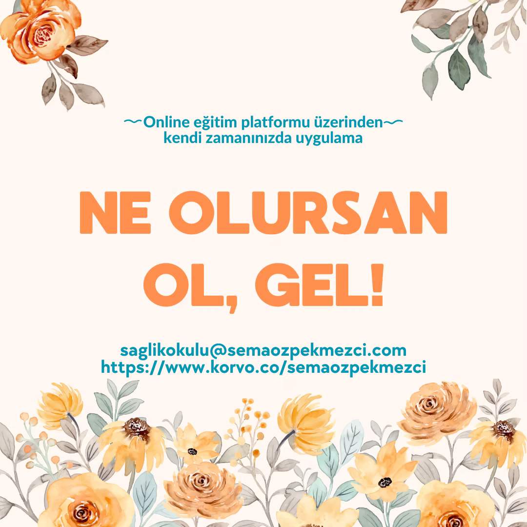 Ne Olursan Ol, Gel! Sağlıklı Yaşam Programı