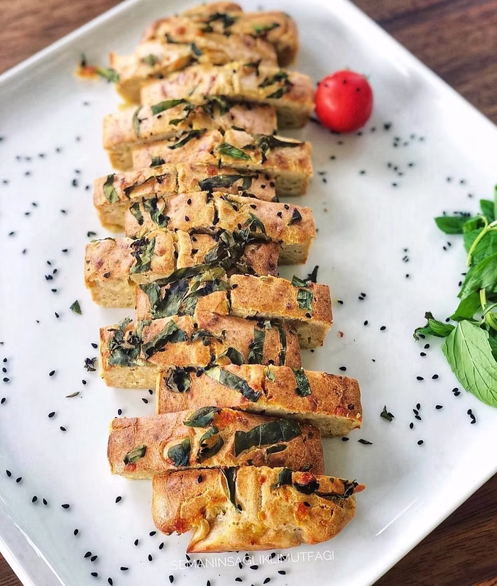 Glutensiz Sarımsaklı Ekmek Glutensiz Sarımsaklı Ekmek